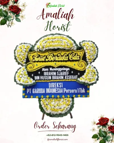 Papan Bunga Duka di Pakuon